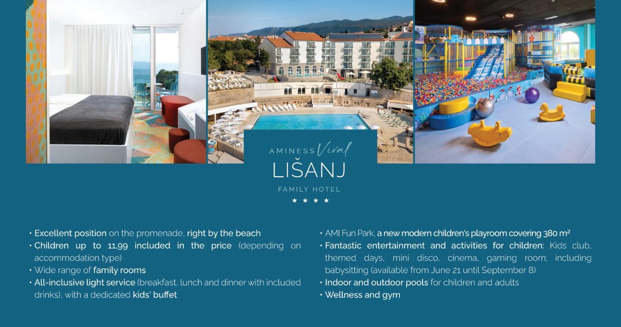 Aminess Vival Casa Lisanj Hotel Novi Vinodolski Exterior photo